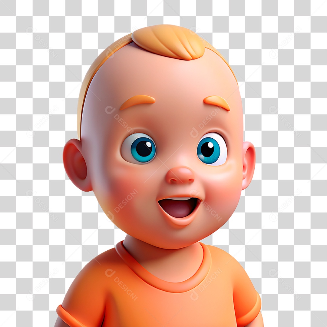 Personagem Bebê PNG Transparente