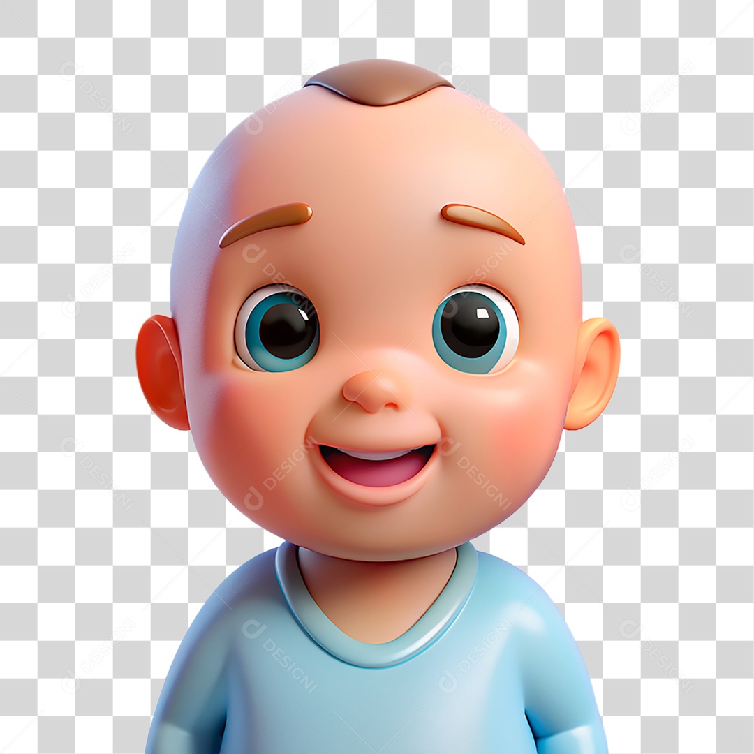 Personagem Bebê PNG Transparente