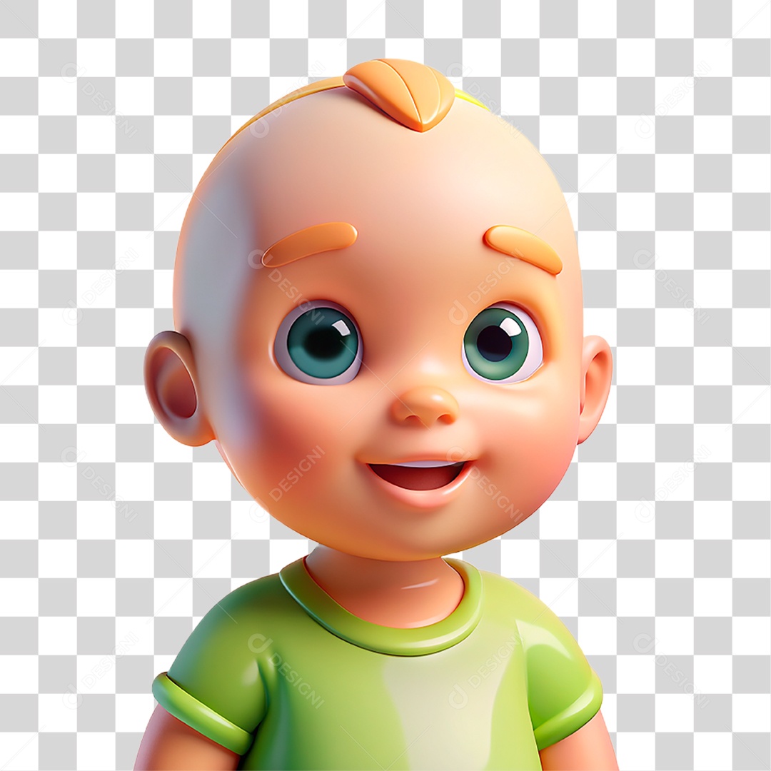 Personagem Bebê PNG Transparente