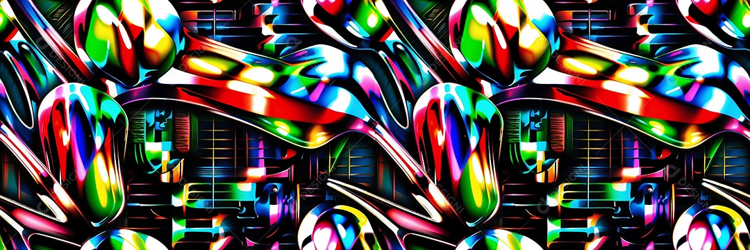 Conjunto de talheres com padrão de renderização 3D design moderno