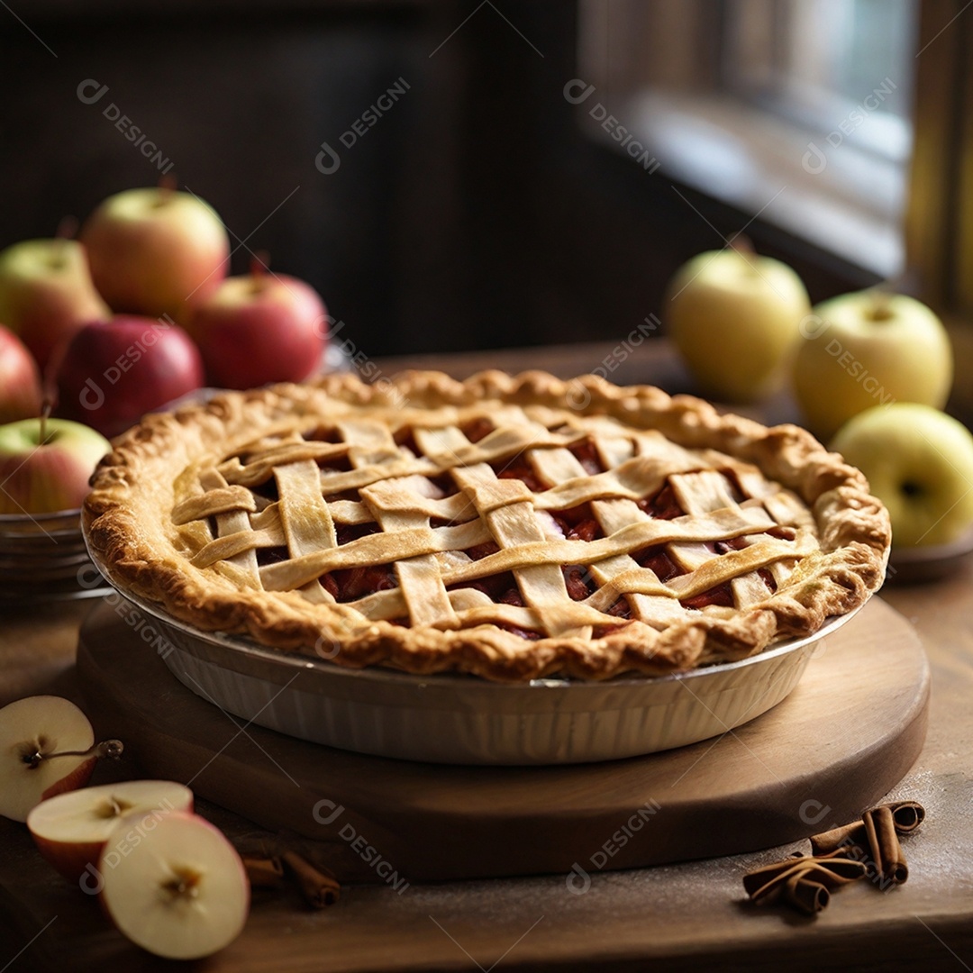 Deliciosa torta de cereja cremosa