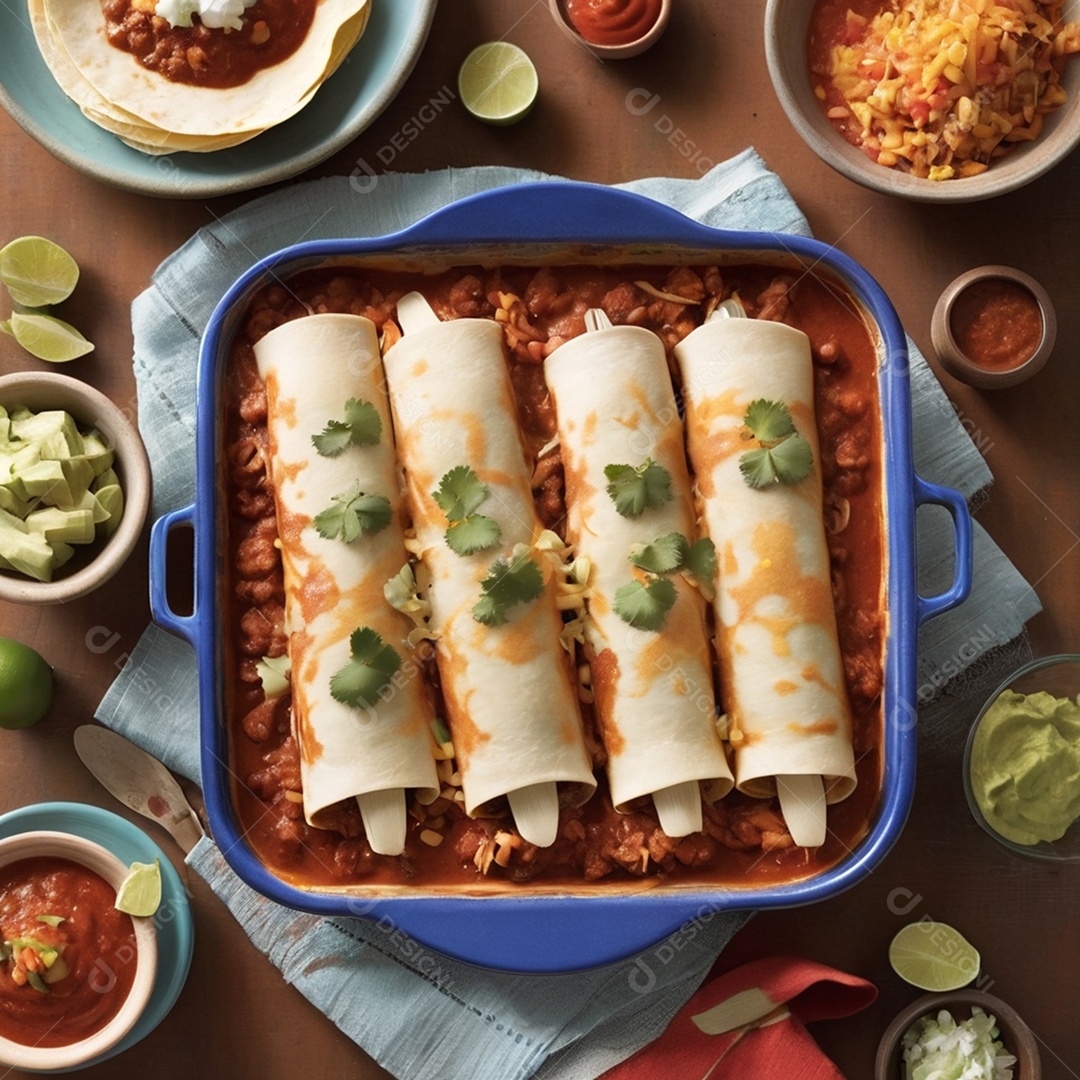 Enchiladas recheadas