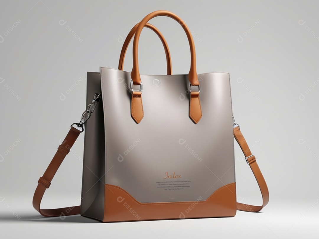 Linda bolsa de couro