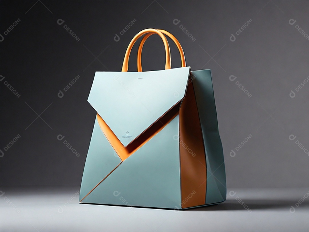 Bolsa moderna com designe ousado