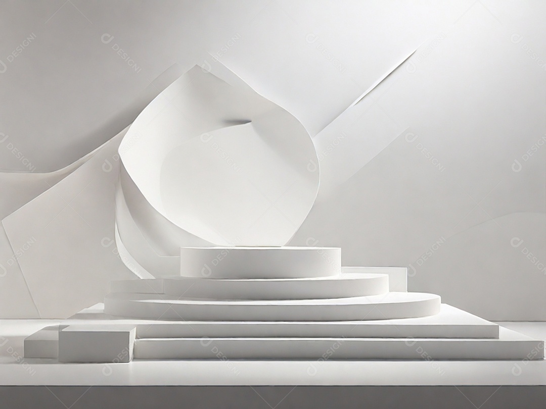 Arquitetura moderna branca