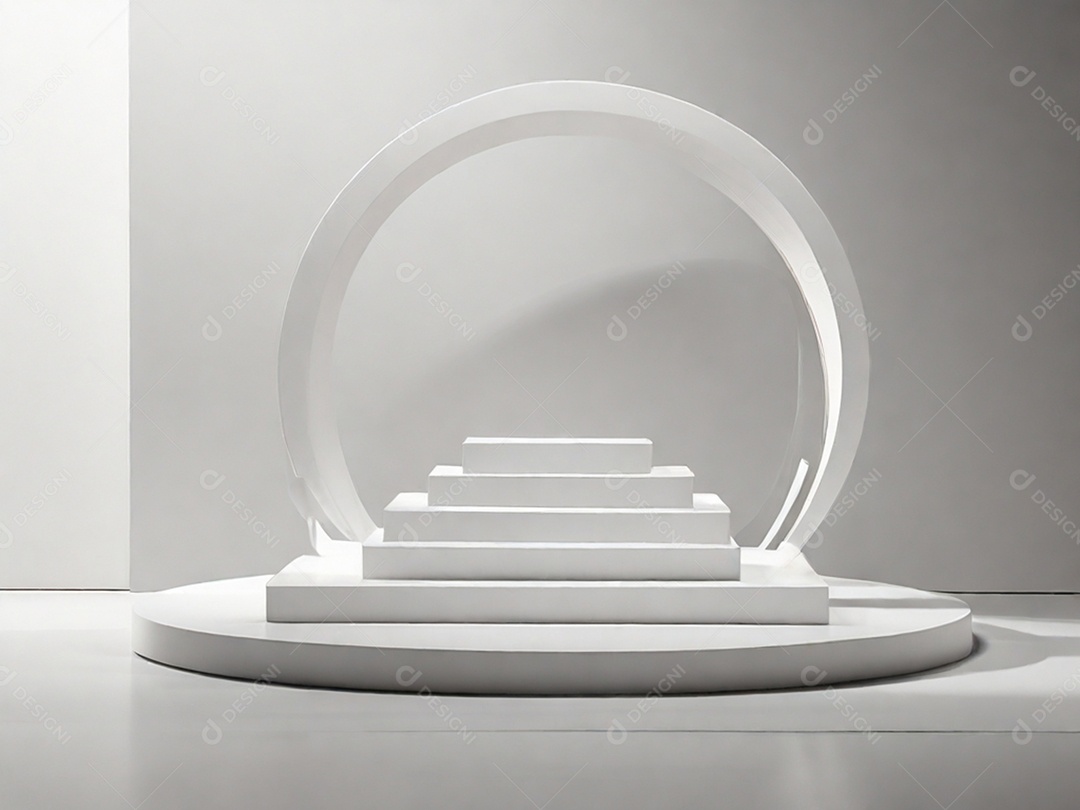 Arquitetura moderna branca