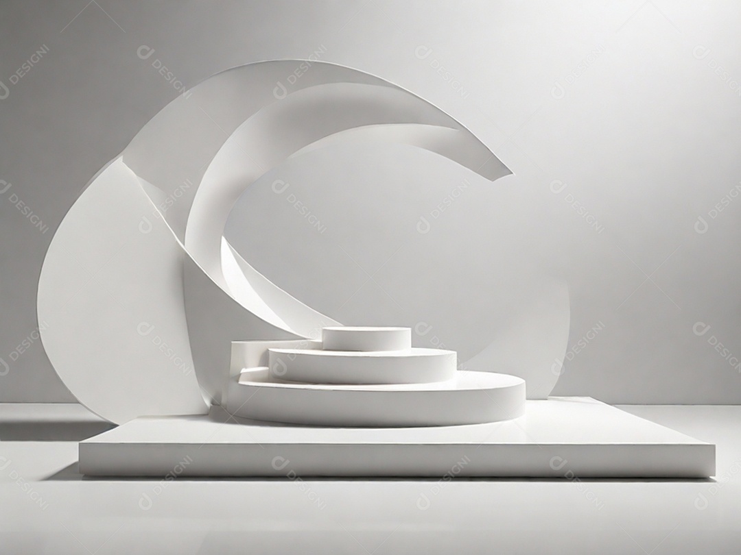 Arquitetura moderna branca