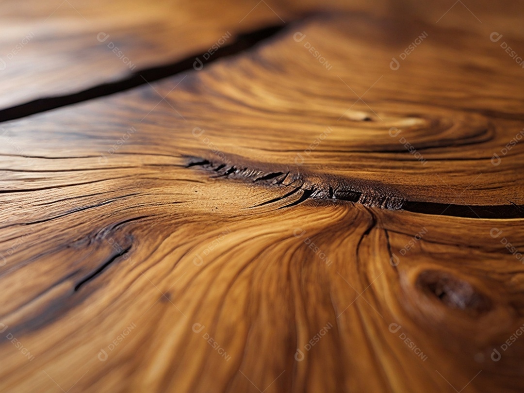 Detalhes de peça de madeira