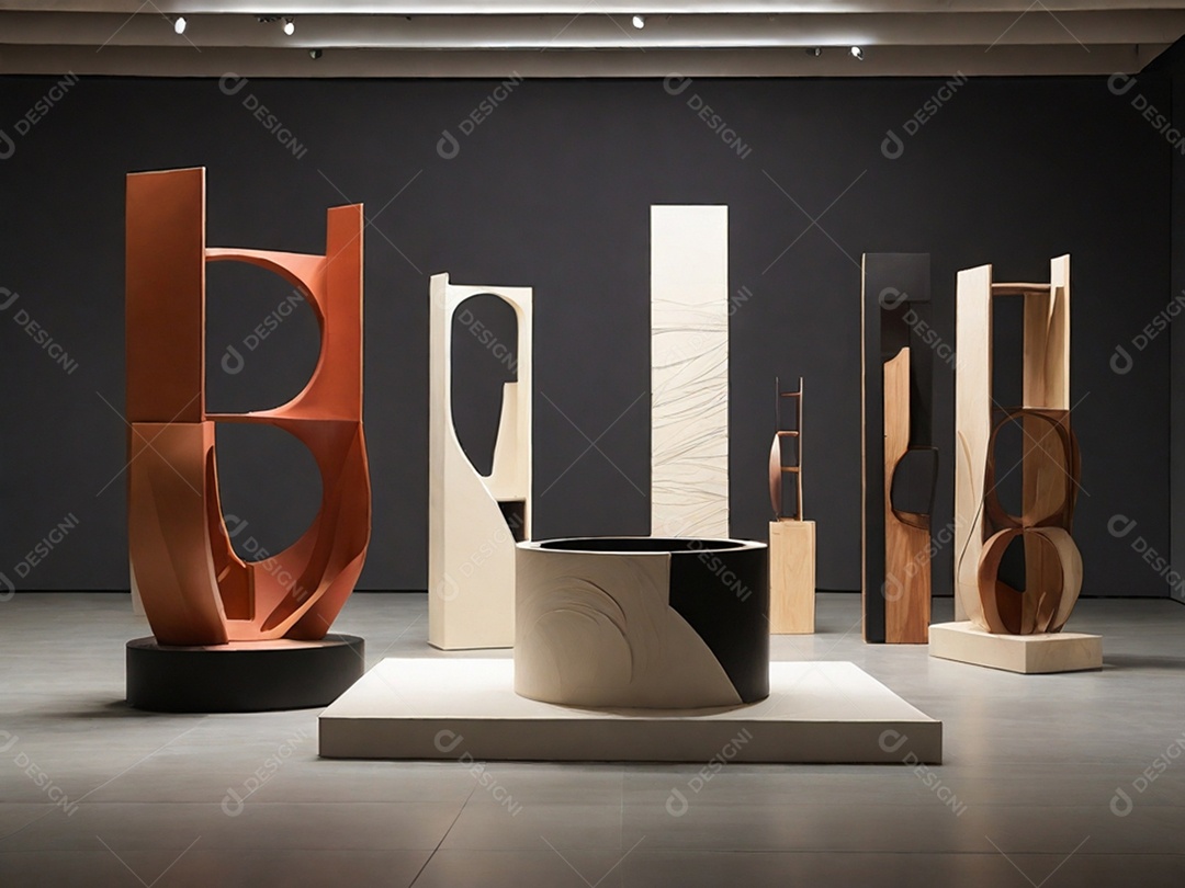 Obras de arte de exposição