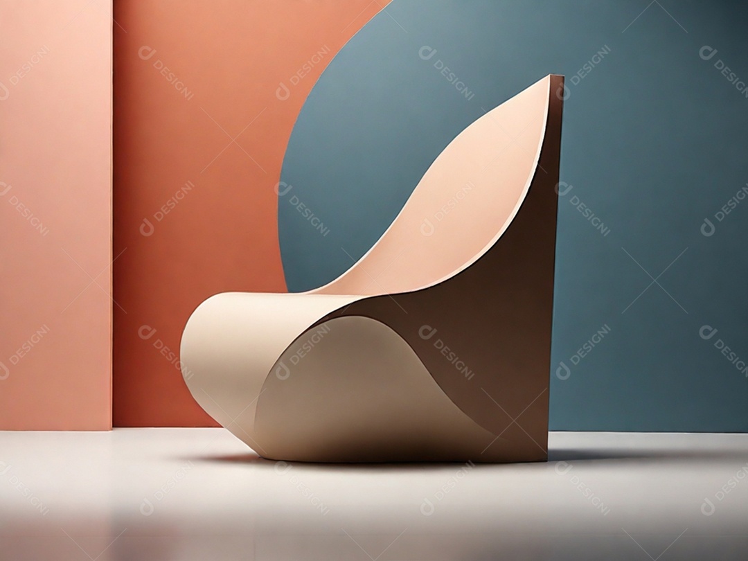 Escultura linda colorida