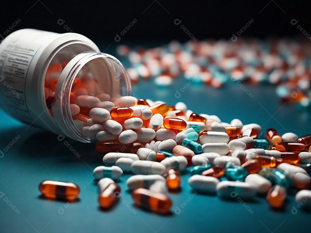 Potes caído com muitos remédio