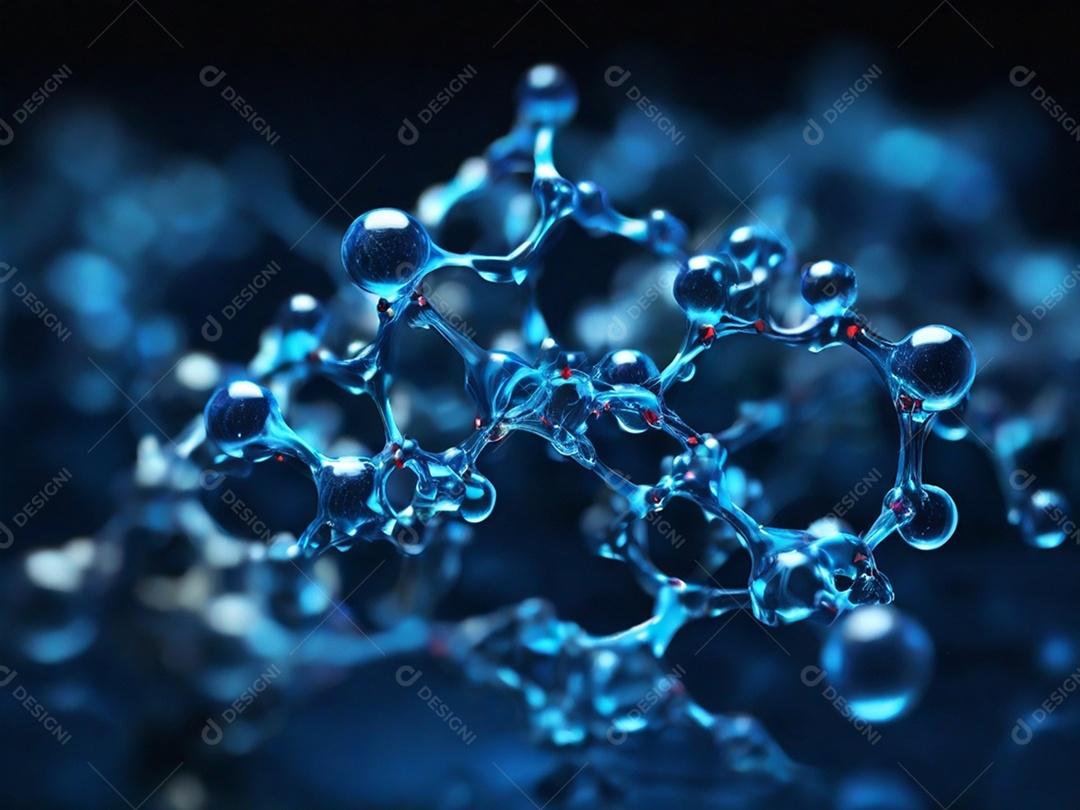Estrutura agrupadas de moléculas