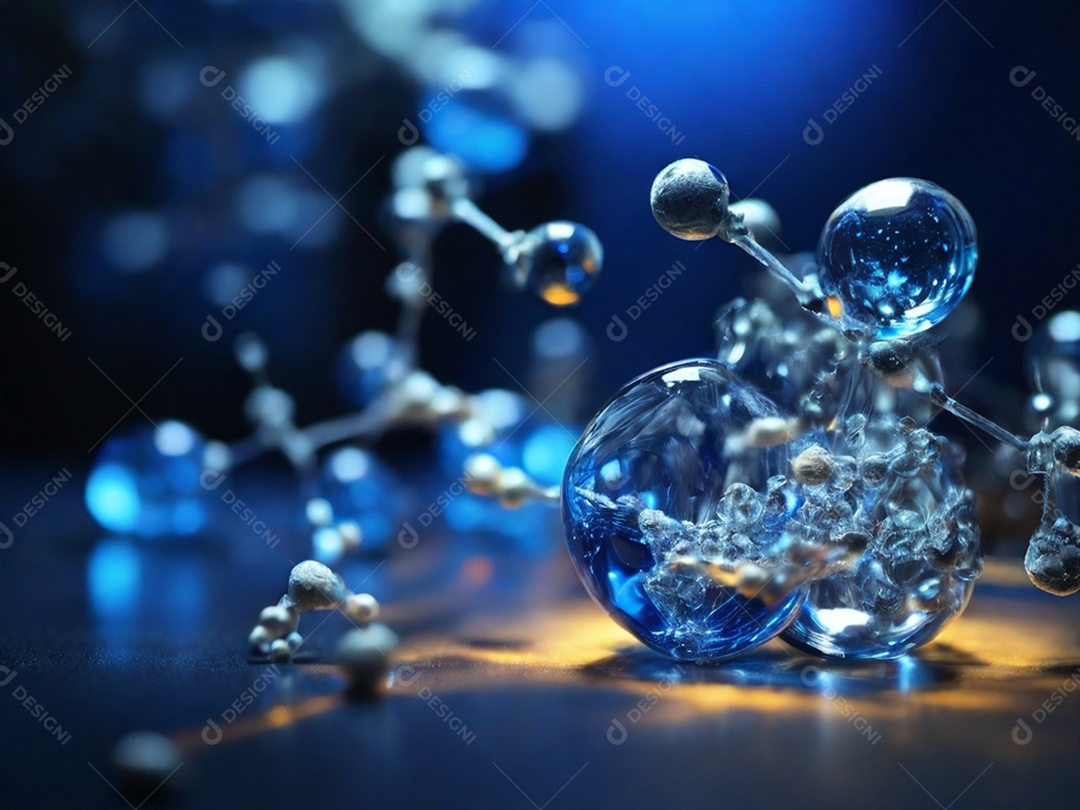 Moléculas em estudo no laboratório