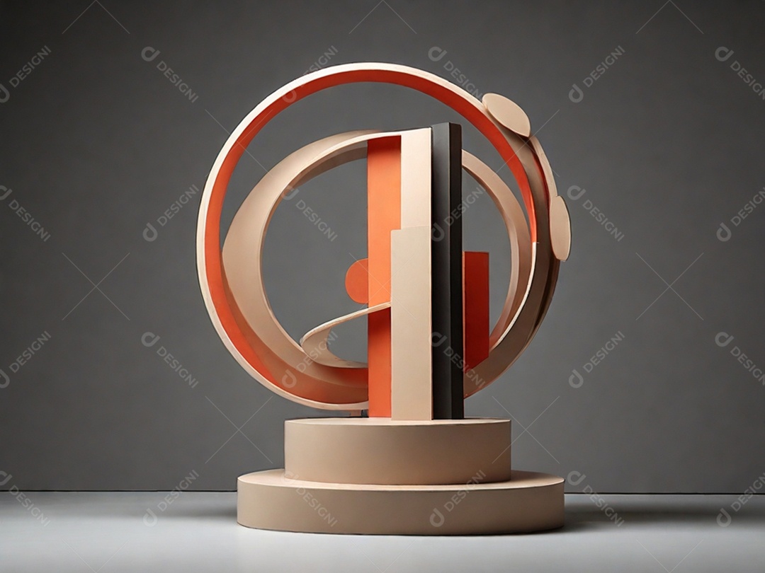 Linda obra de arte moderna