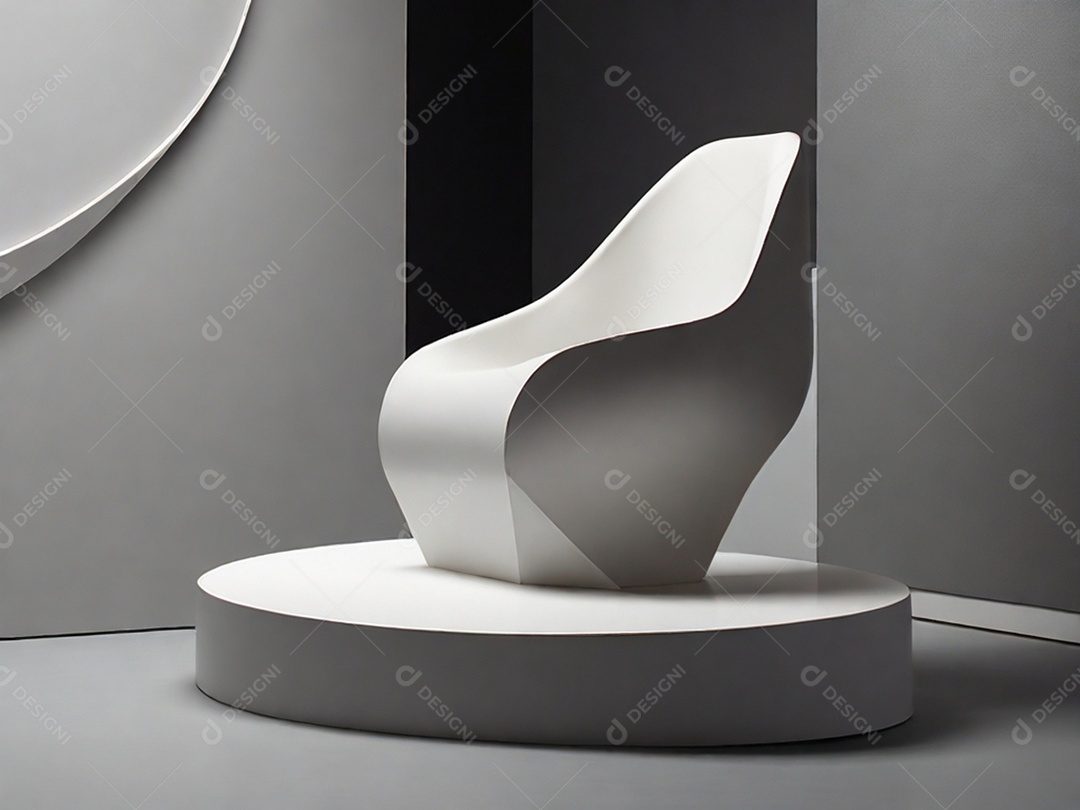 Obra de arte em exposição linda decoração