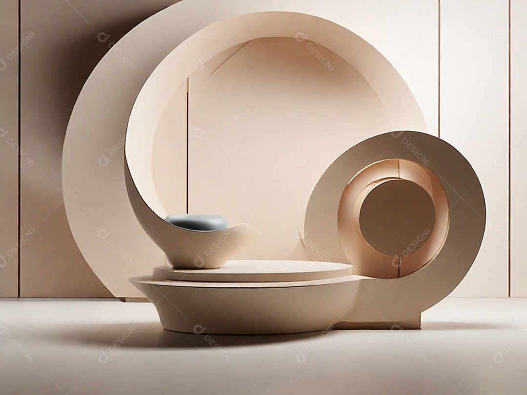 Obra de arte simples e moderna