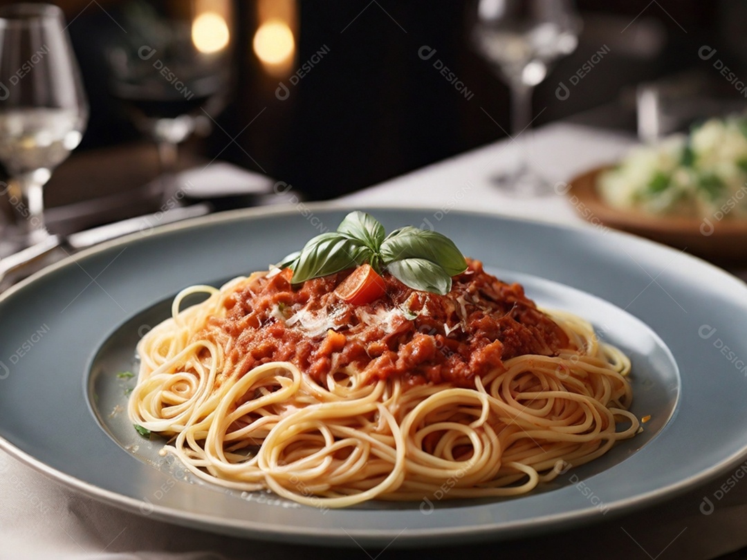 Macarrão com molho de tomate