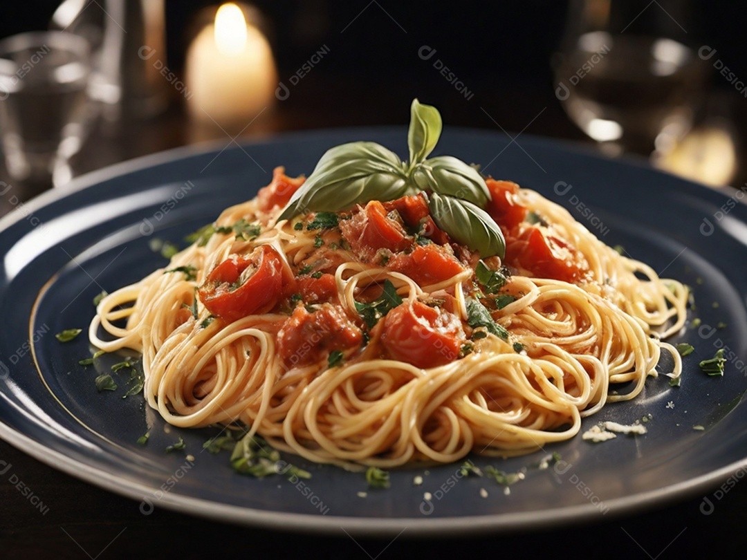 Macarrão ao molho de tomates