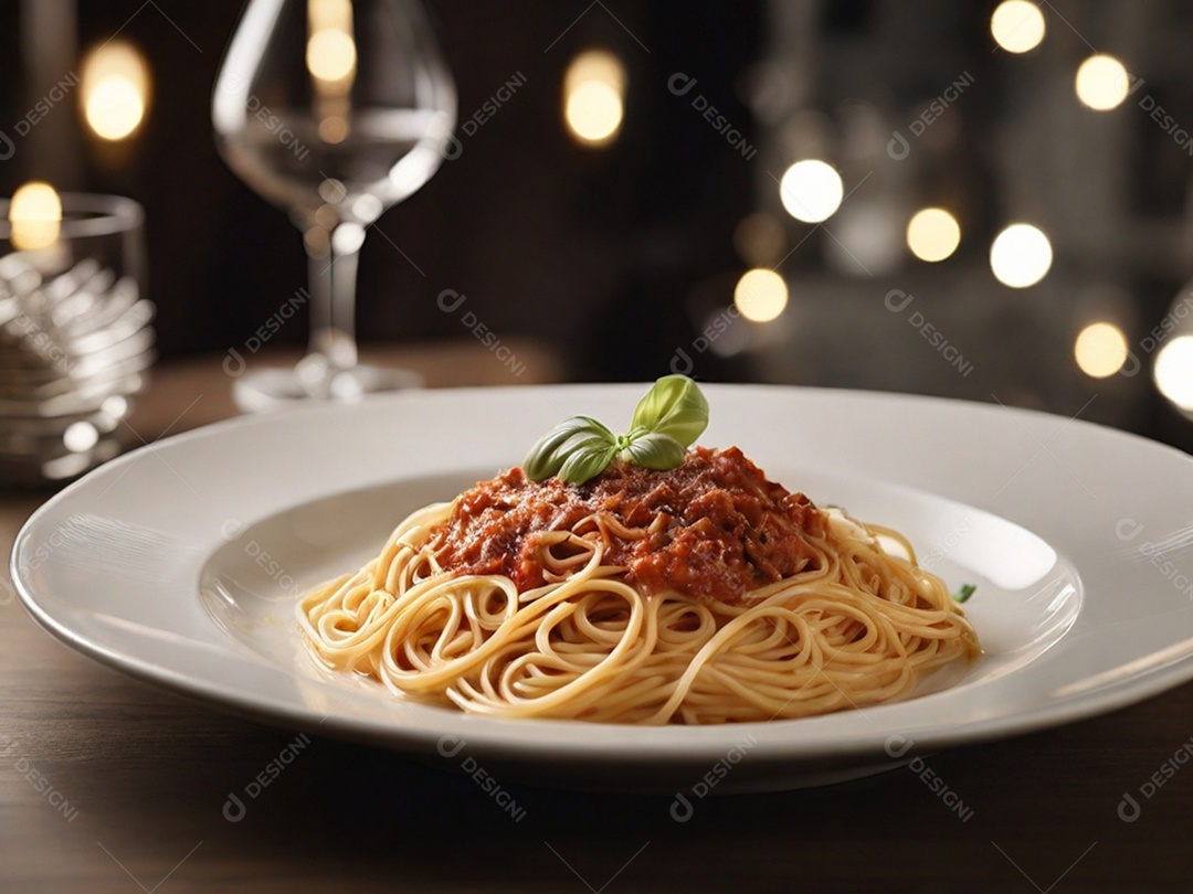 Macarrão com molho de tomate