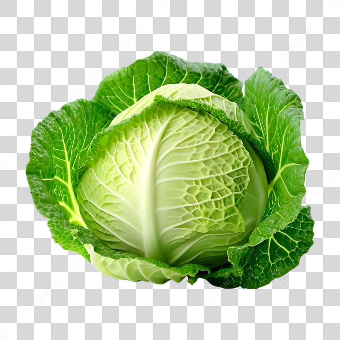 Repolho Verde PNG Transparente