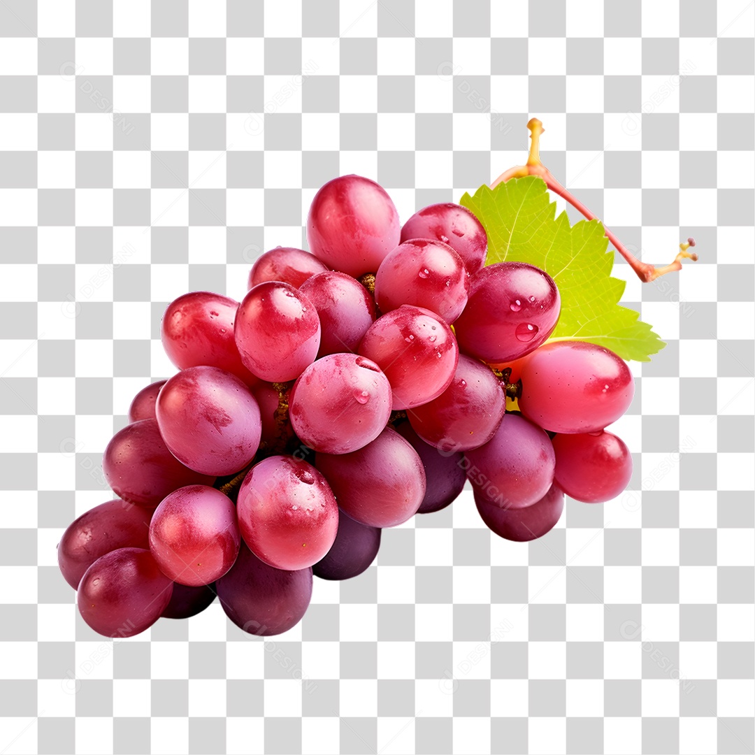 Cacho de Uva PNG Transparente
