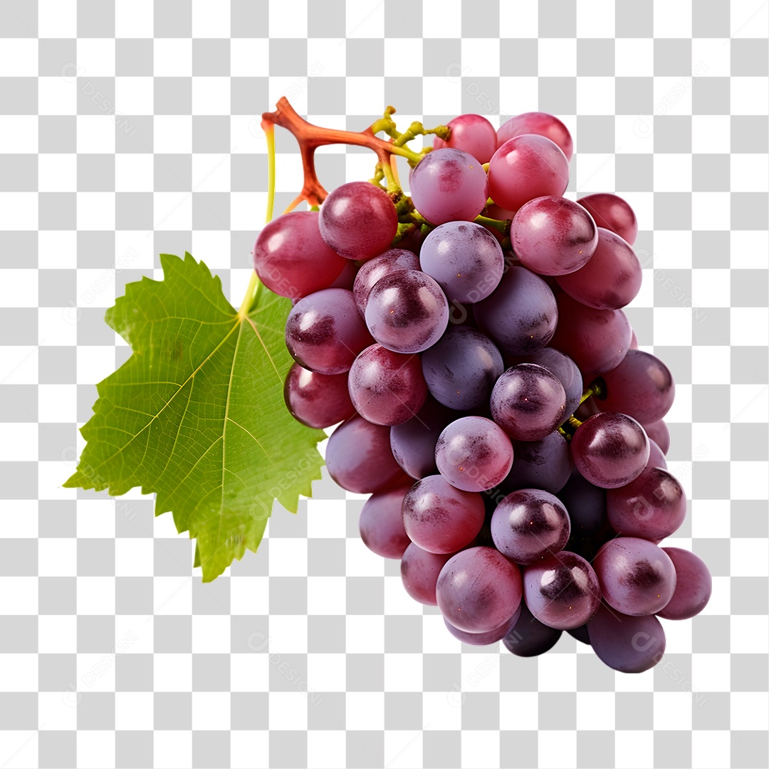 Cacho de Uva PNG Transparente