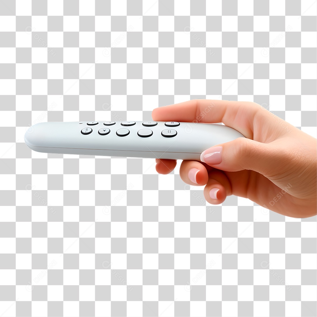 Mão Segurando Controle PNG Transparente
