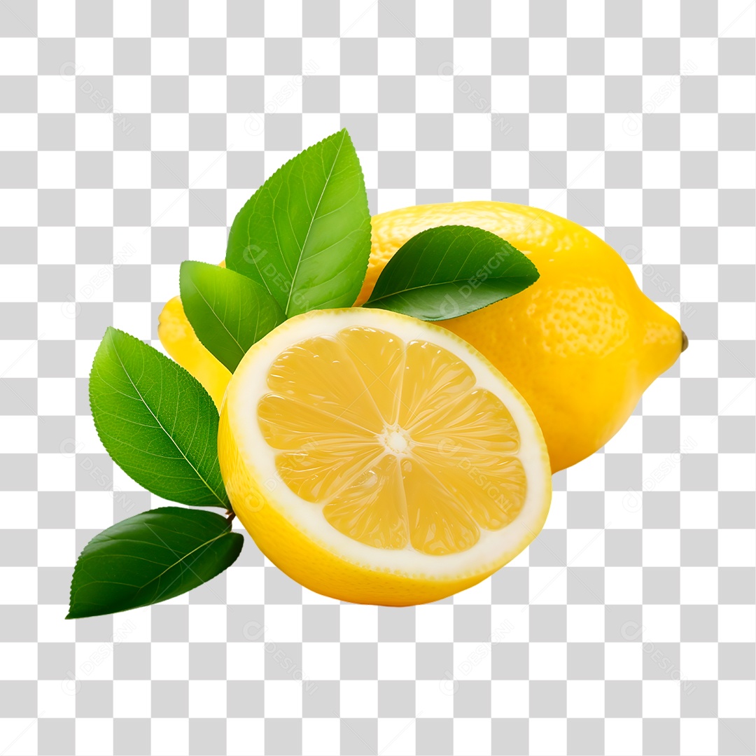 Fruta Limão PNG Transparente