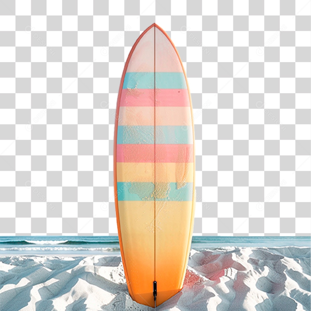 Prancha de Surf PNG Transparente