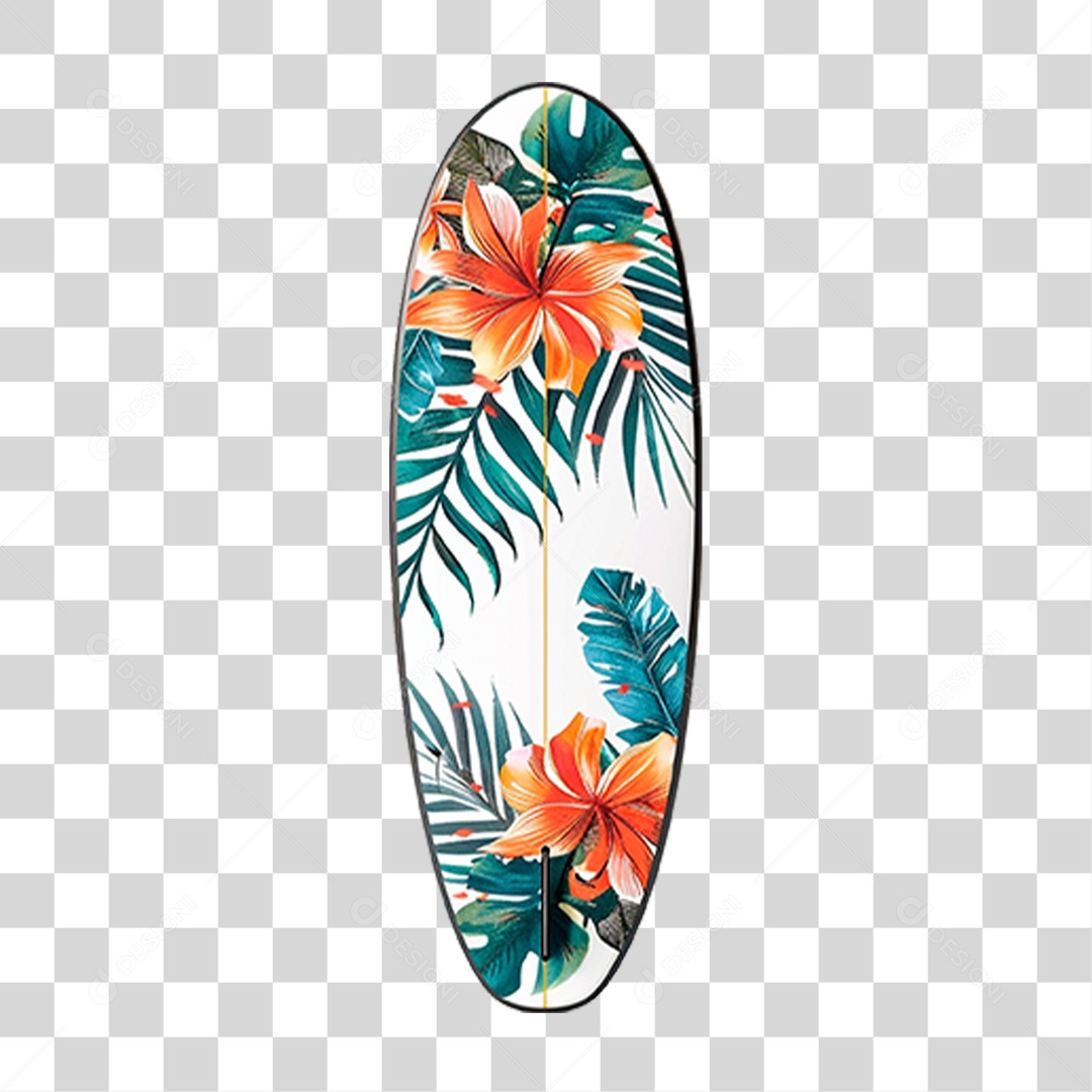Prancha de Surf PNG Transparente