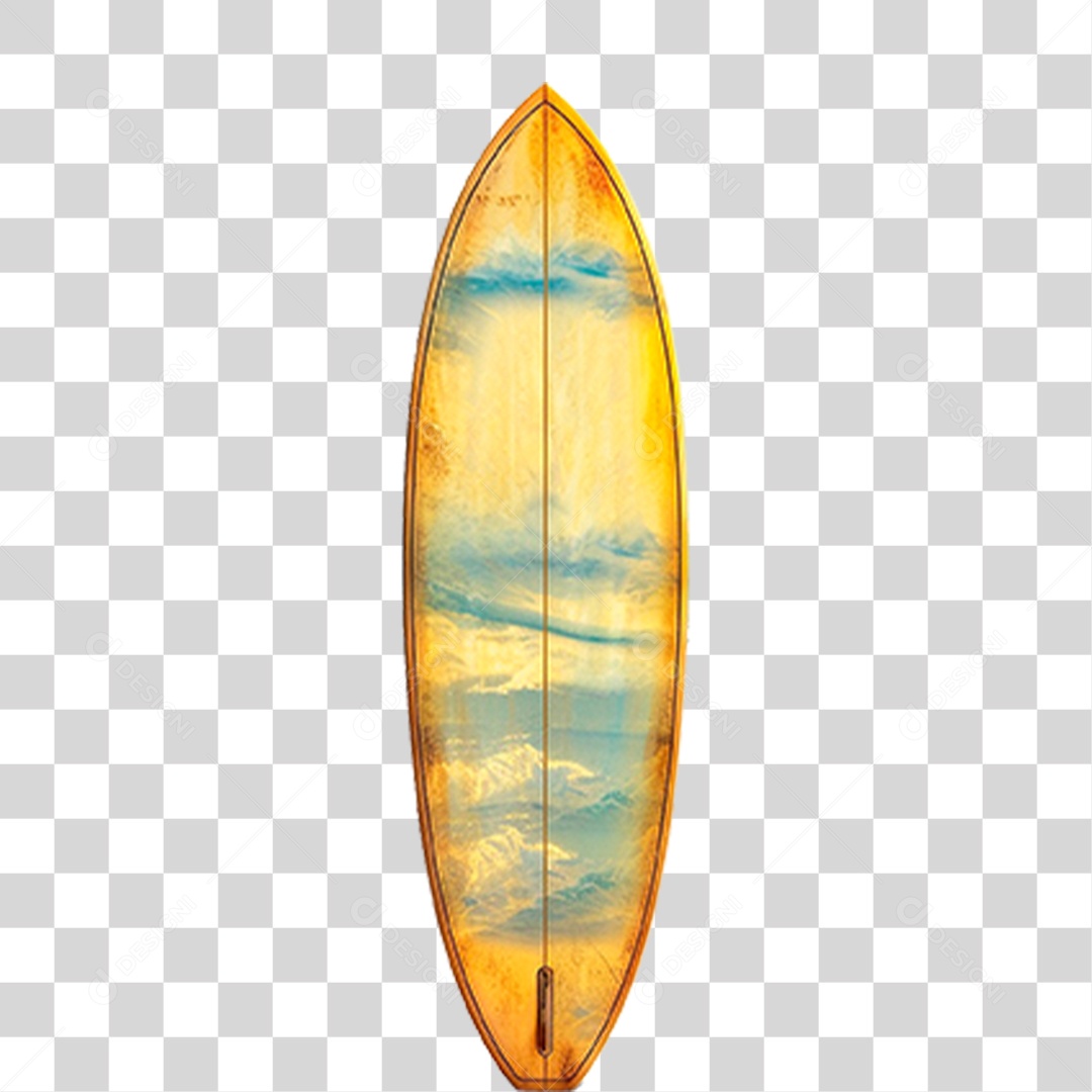 Prancha de Surf PNG Transparente