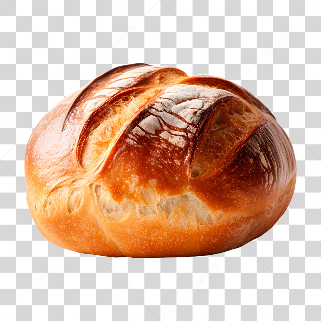 Pão Caseiro PNG Transparente