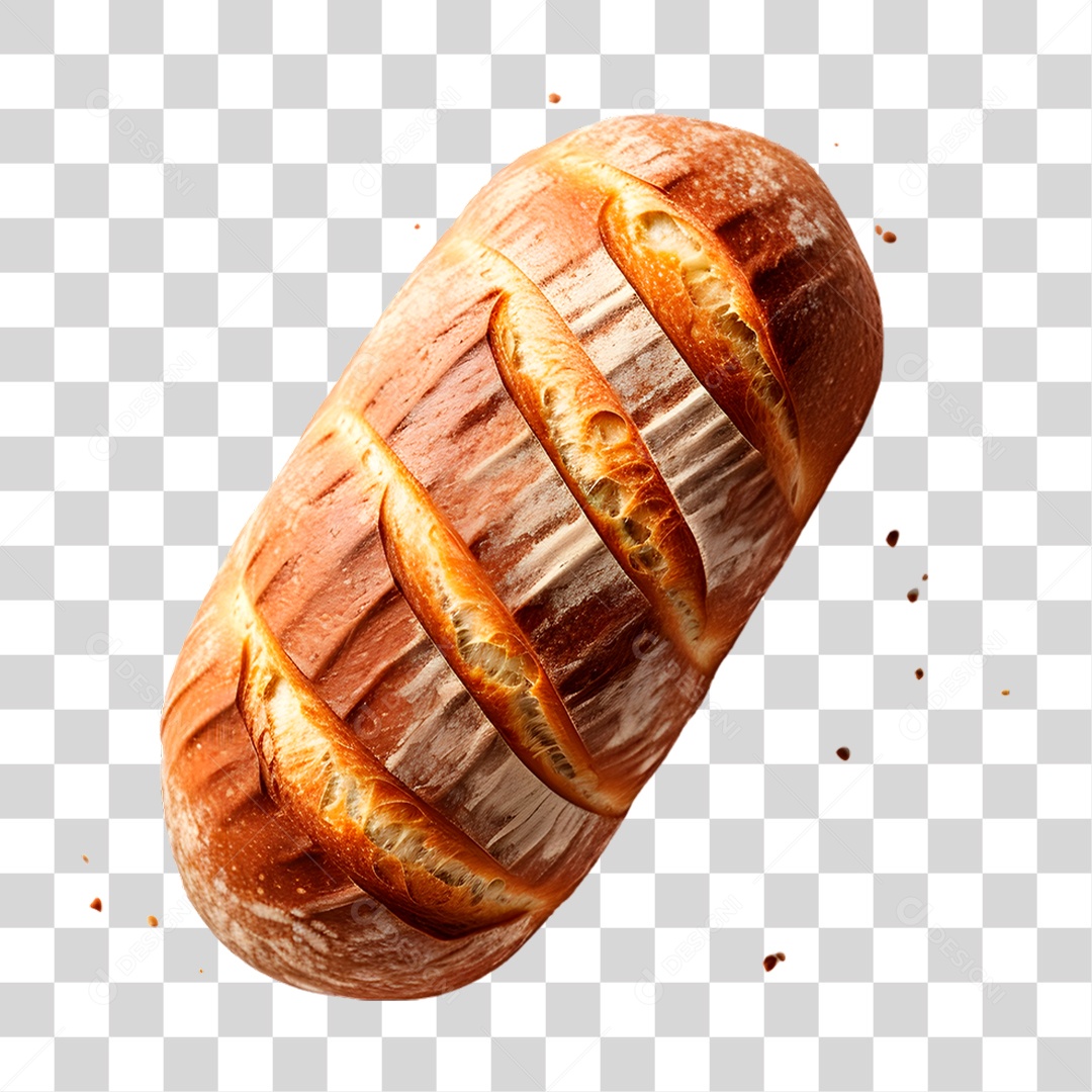 Pão Caseiro PNG Transparente