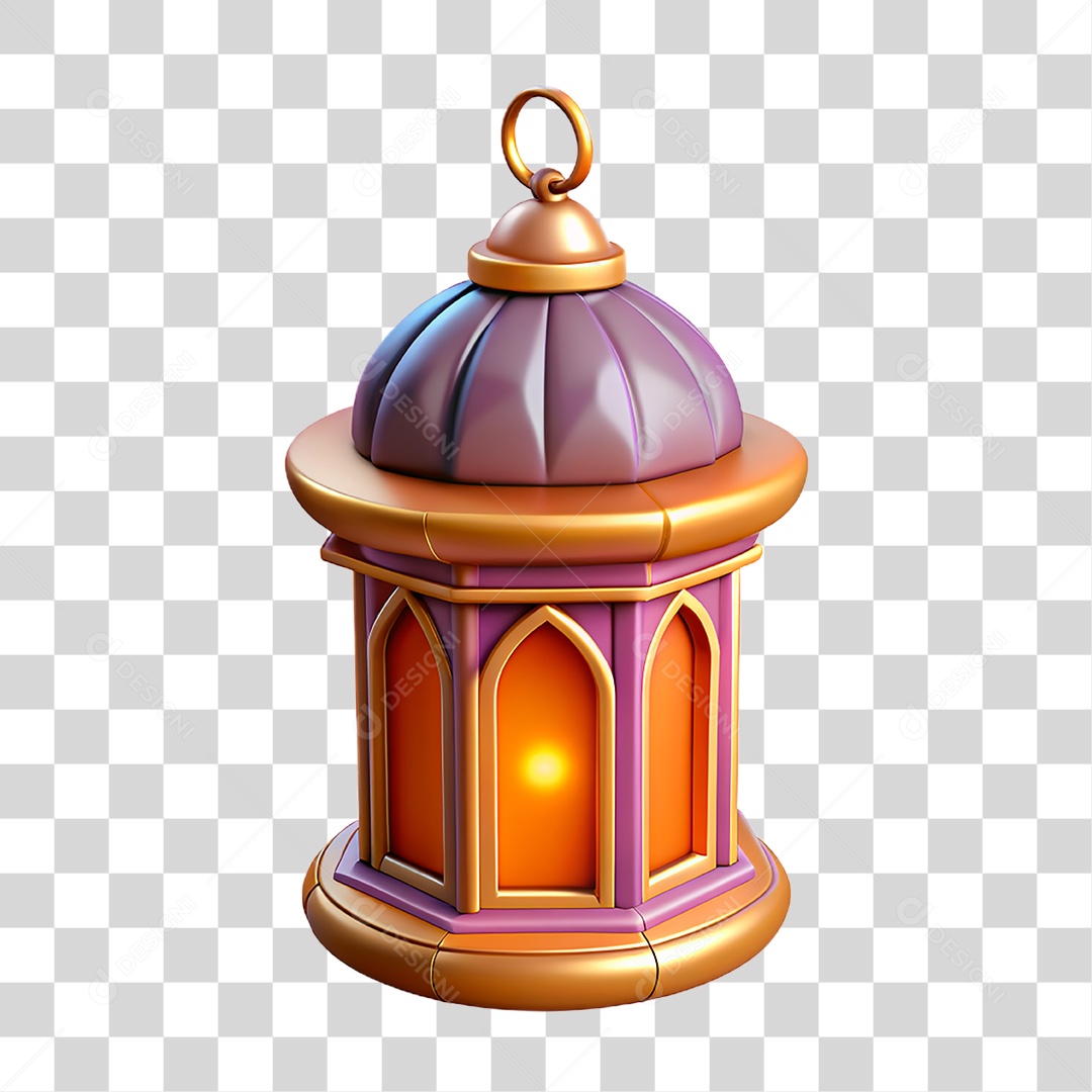 Lanterna Islâmica PNG Transparente