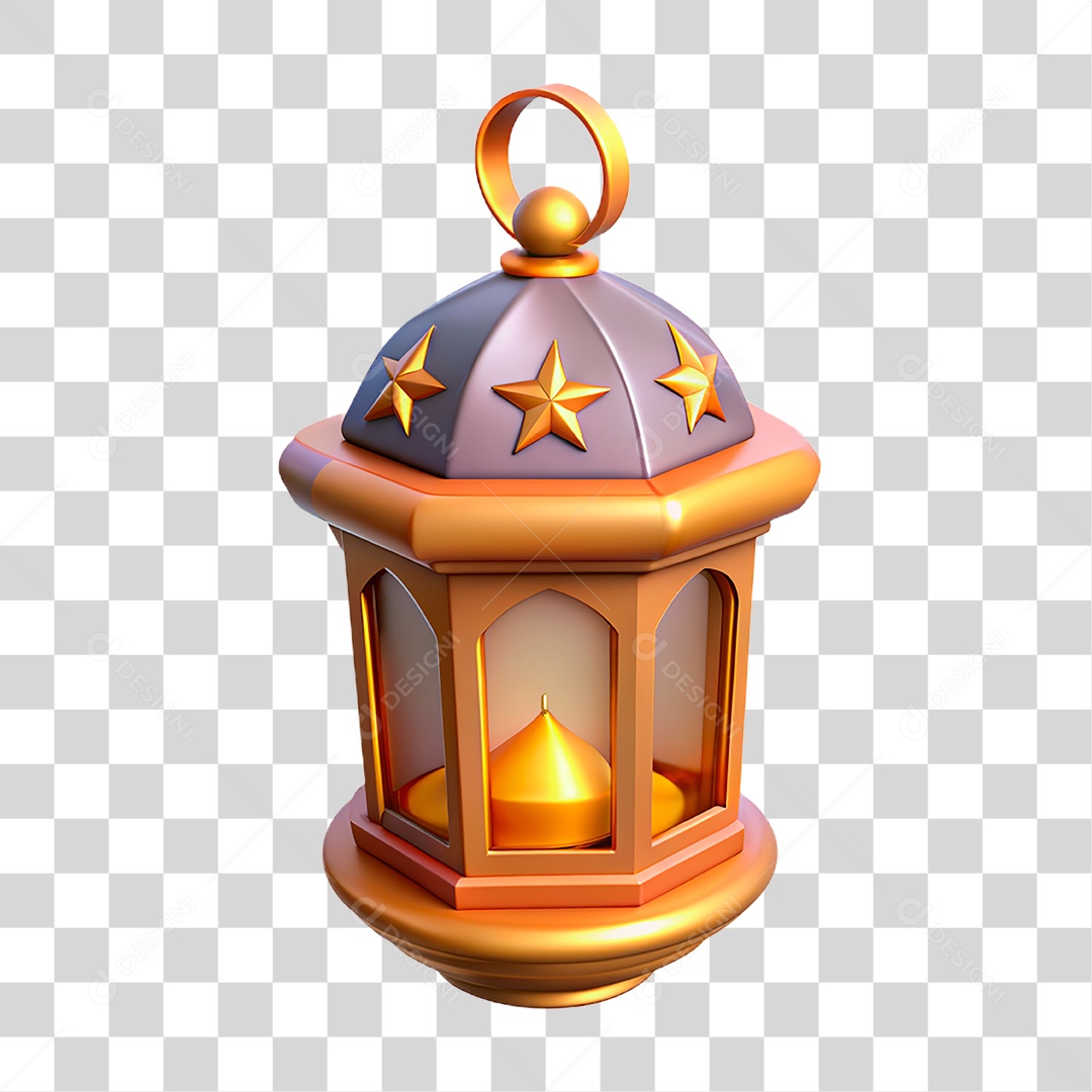 Lanterna Islâmica PNG Transparente