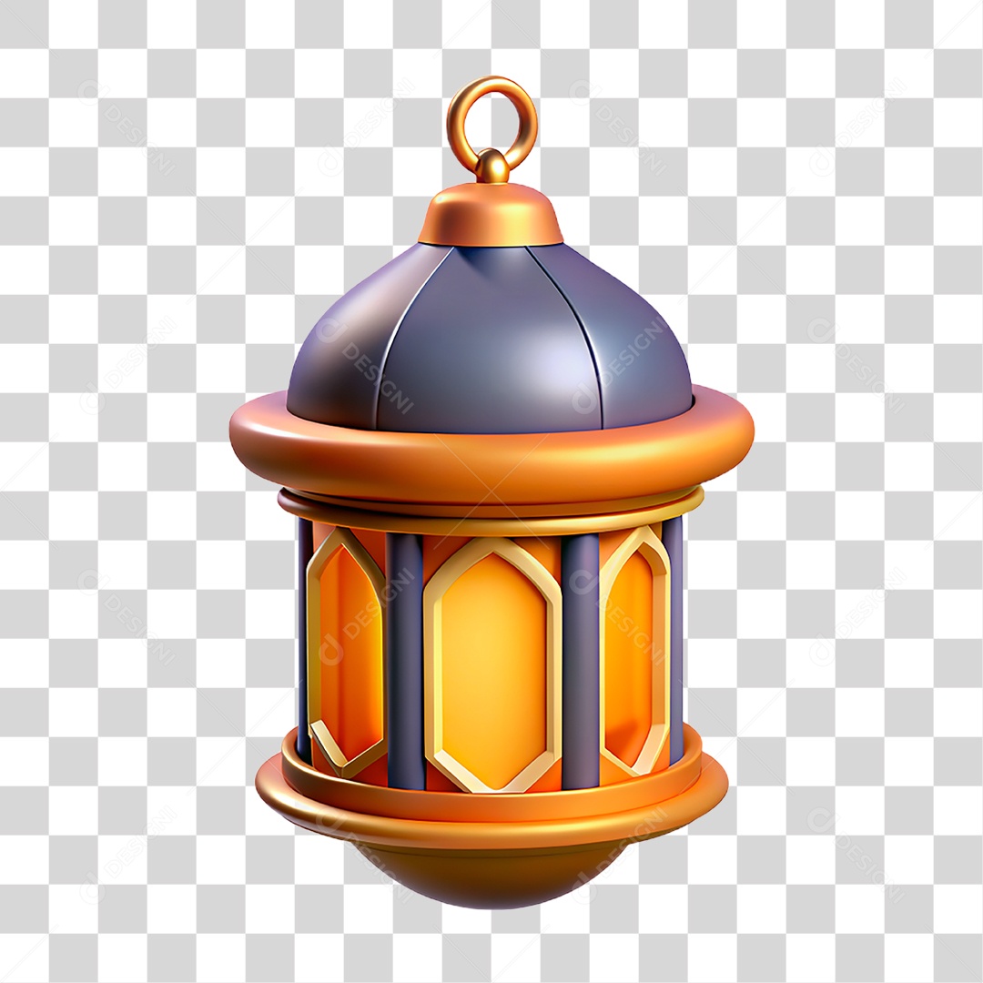 Lanterna Islâmica PNG Transparente