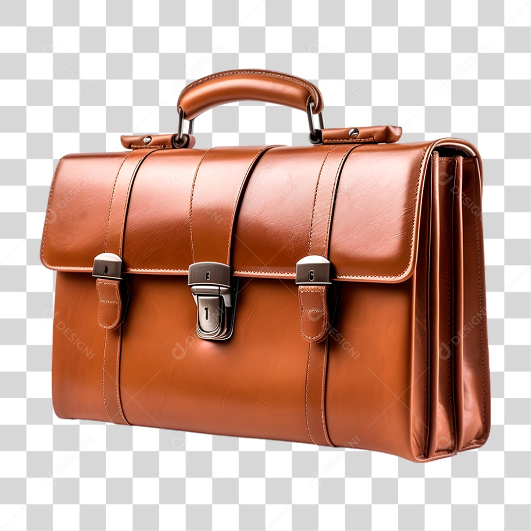 Maleta de Couro PNG Transparente