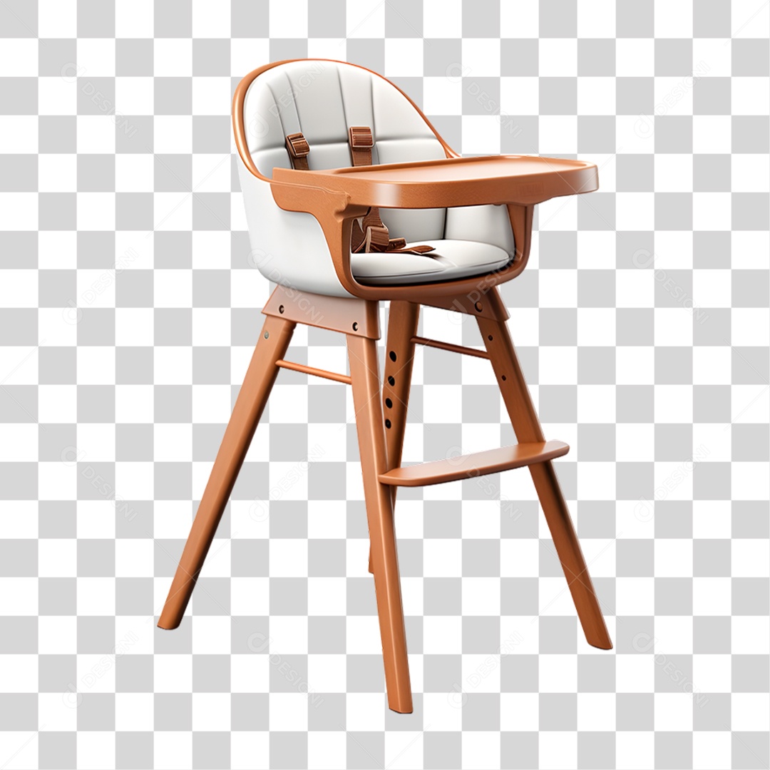 Cadeira de Alimentação PNG Transparente