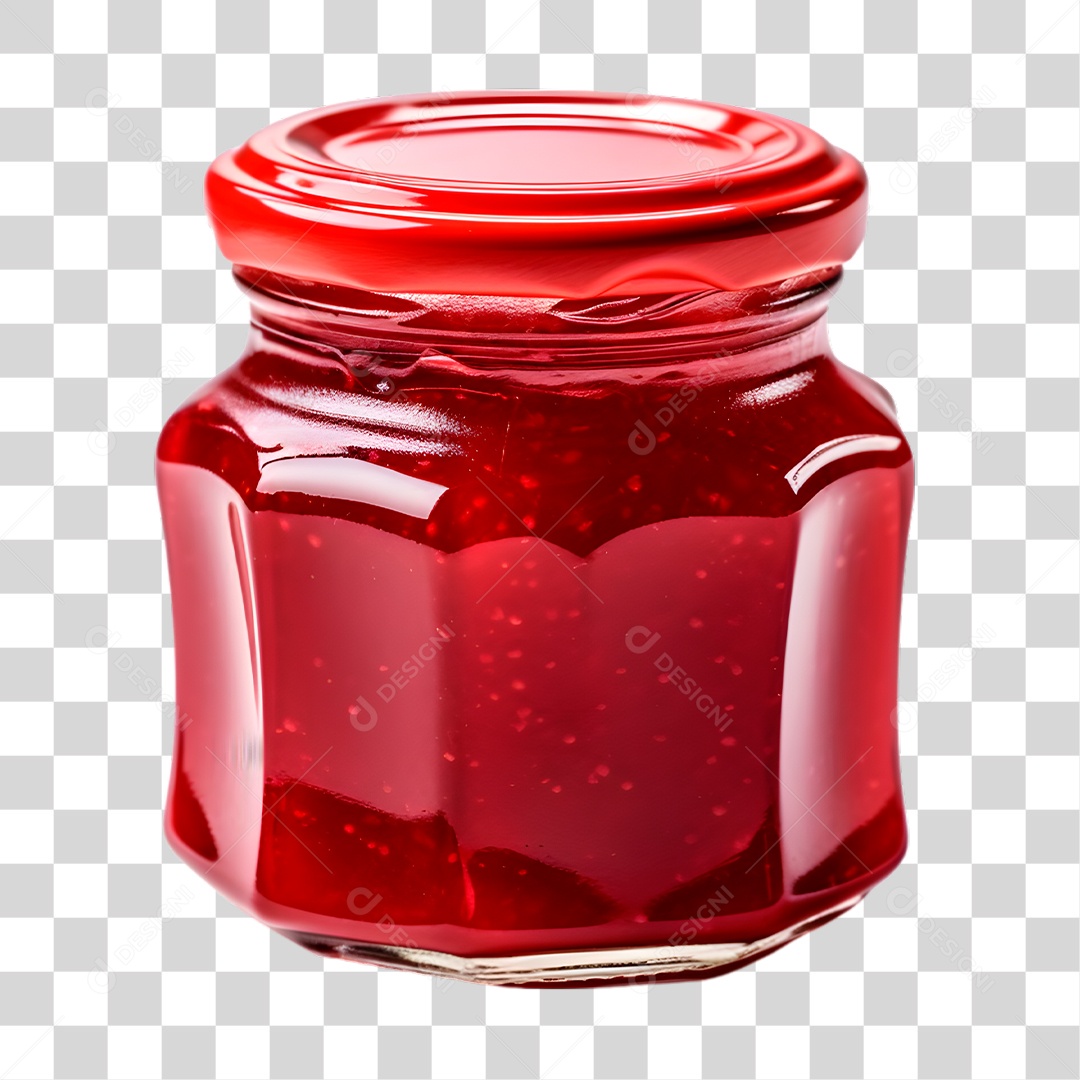 Pote de Geleia PNG Transparente