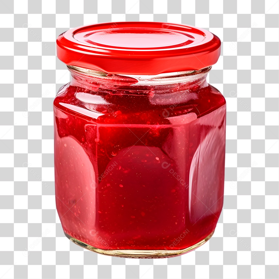 Pote de Geleia PNG Transparente