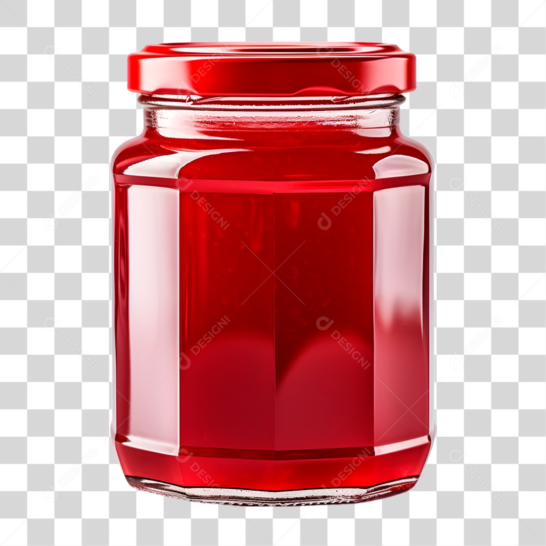 Pote de Geleia PNG Transparente
