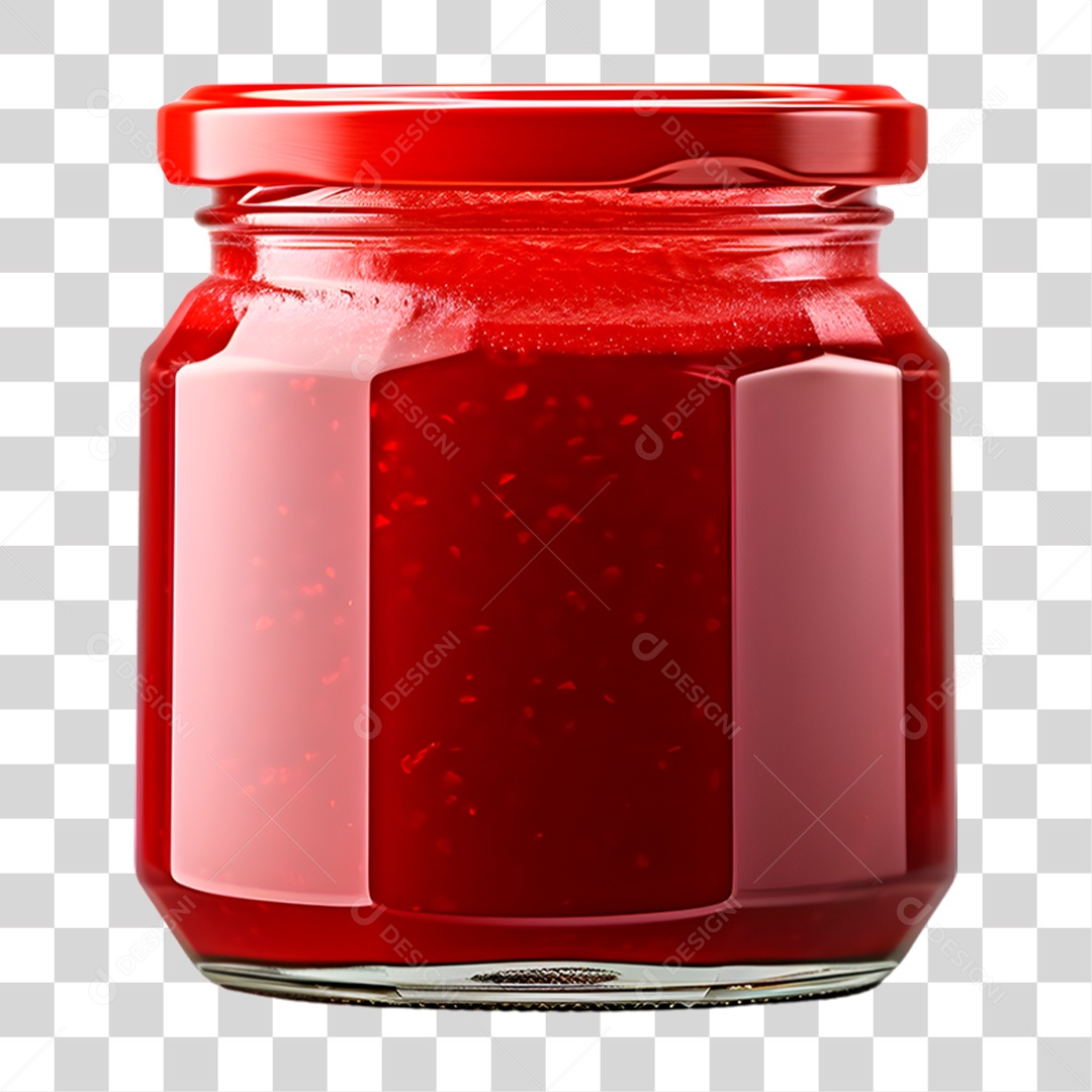 Pote de Geleia PNG Transparente