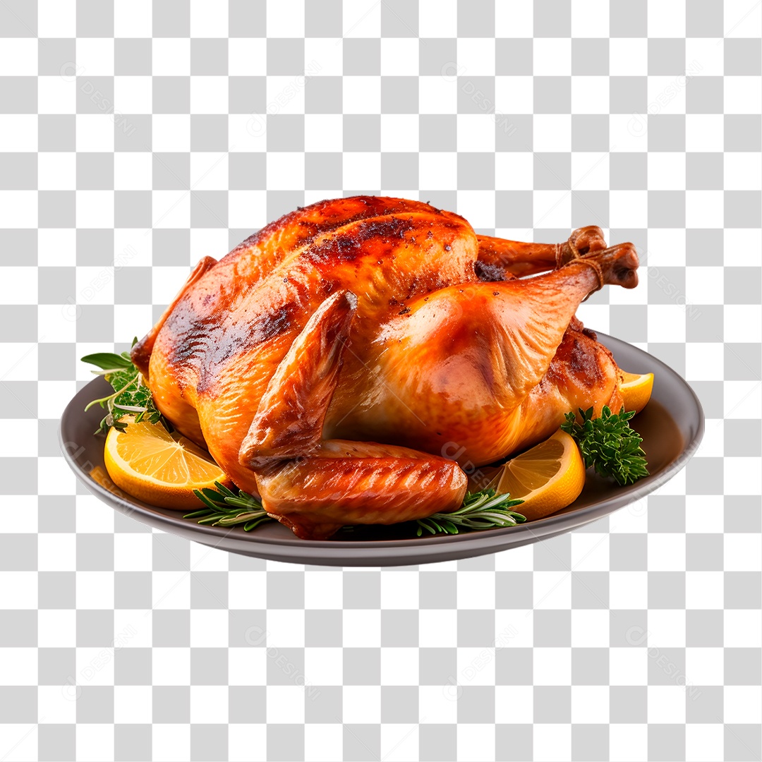 Frango Assado PNG Transparente