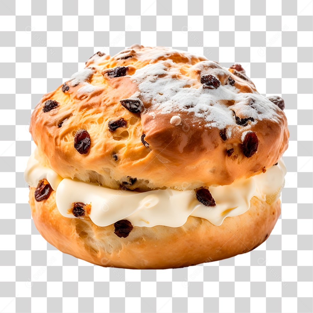 Panetone PNG Transparente