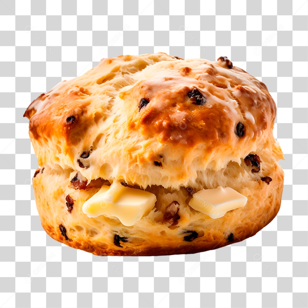 Panetone PNG Transparente