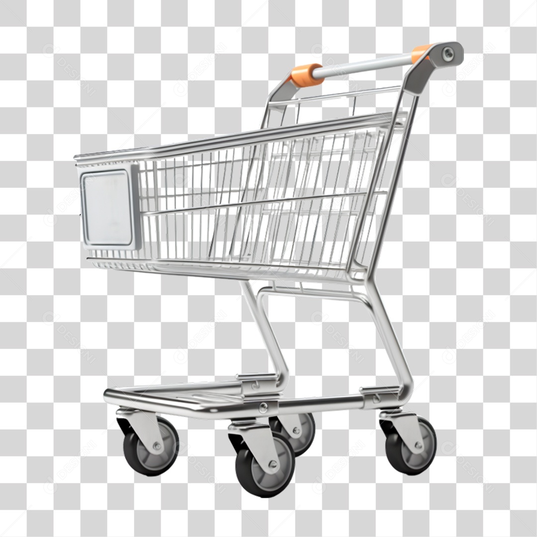 Carinho de Supermercados PNG Transparente