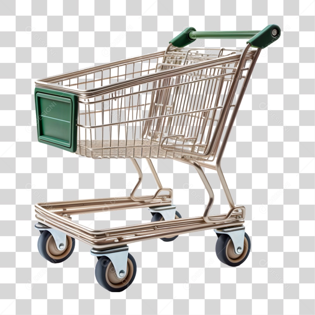 Carinho de Supermercados PNG Transparente