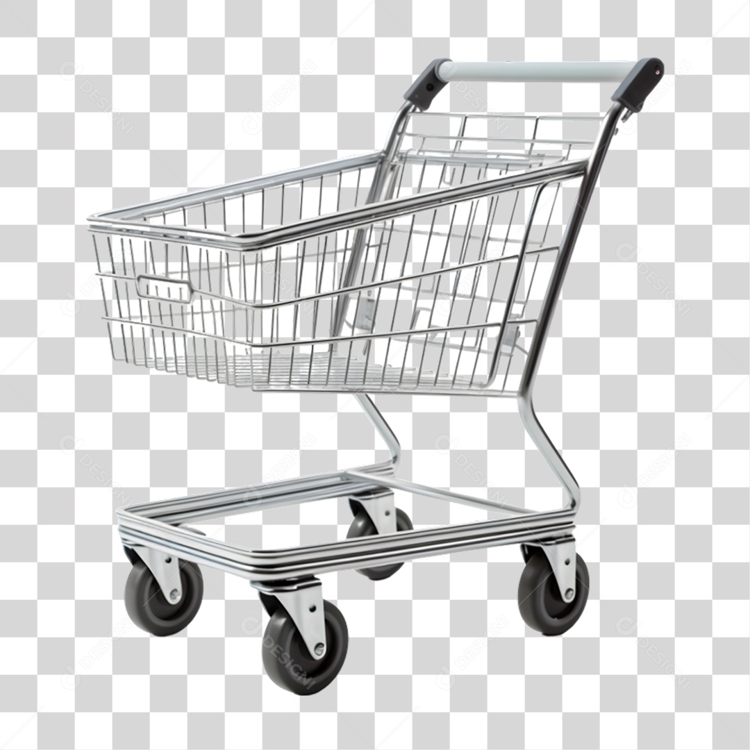 Carinho de Supermercados PNG Transparente