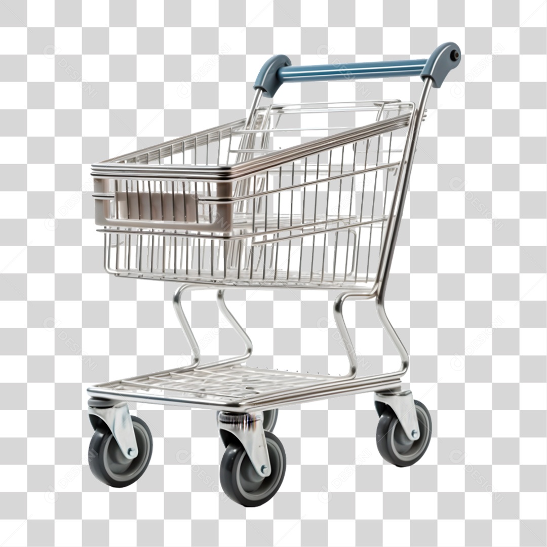 Carinho de Supermercados PNG Transparente