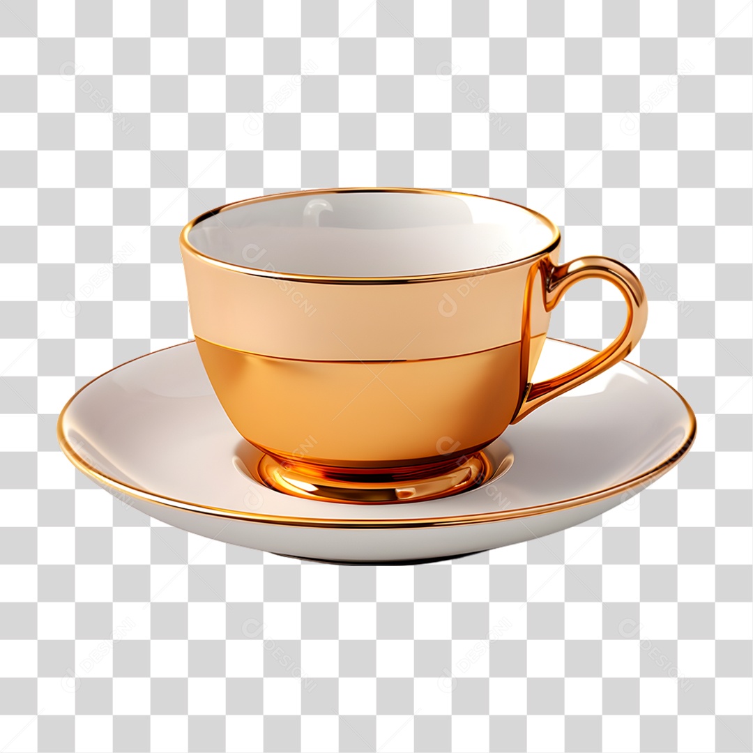 Xicara de Café PNG Transparente